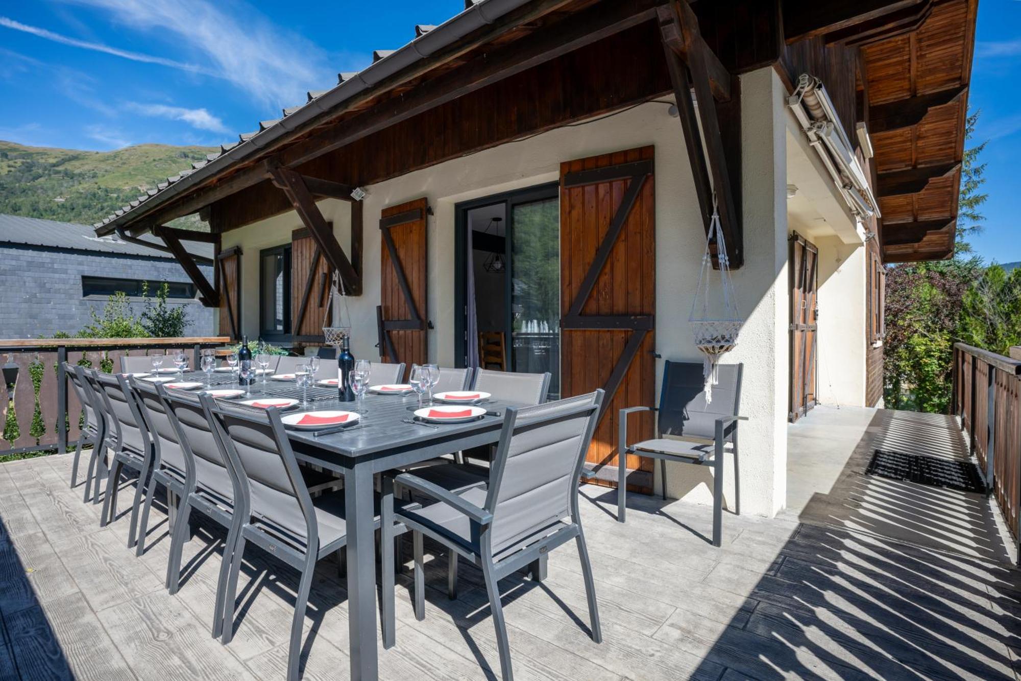 Grand Chalet St-Lary Centre 13 A 15 Pers Сен-Ларі-Сулан Екстер'єр фото